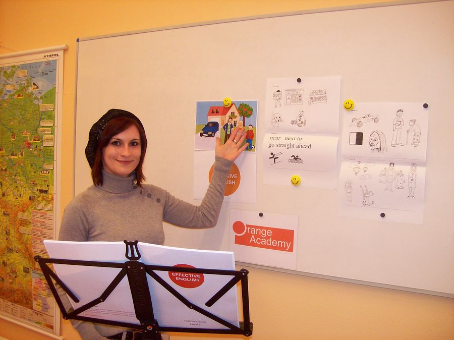 Výuka anglického jazyka pomocí Effective Englisch®  lektorkou Mgr.Balažovou.